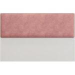 Cabecero uni 160 mdp blanco tejido velvet rosa 160x5x90 cms 1 jpg