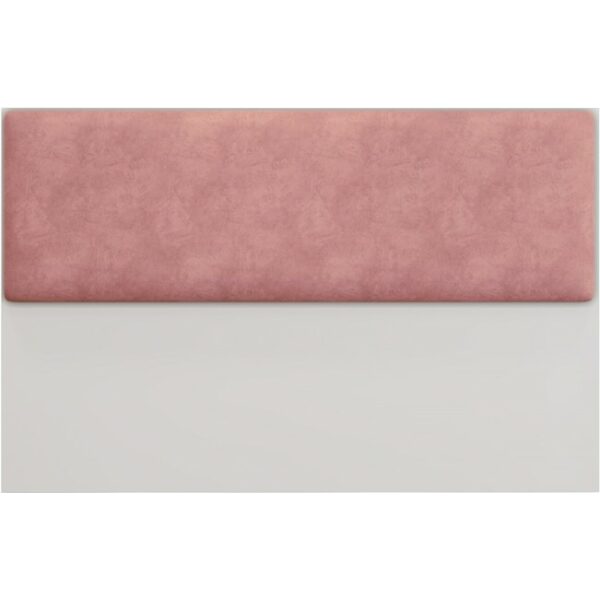 Cabecero uni 160 mdp blanco tejido velvet rosa 160x5x90 cms 1 jpg