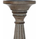 Candelabro Madera-Metal Decoración 18 X 18 X 53,30 Cm