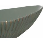 Centro Mesa Verde-Oro Poliresina 40,50 X 26,50 X 13,50 Cm