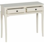 Consola Blanco Dm-Madera 90 X 33 X 75 Cm