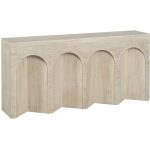 Consola Blanco Rozado Madera 170 X 38 X 82 Cm