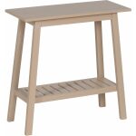 Consola Crema Dm-Madera 71 X 30 X 71 Cm