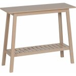 Consola Crema Dm-Madera 90 X 32 X 75 Cm