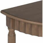 Consola Marrón Dm-Madera 71 X 30 X 71 Cm