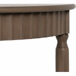 Consola Marrón Dm-Madera 71 X 30 X 71 Cm