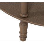 Consola Marrón Dm-Madera 71 X 30 X 71 Cm