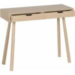 Consola Natural Dm-Madera 90 X 35 X 75 Cm