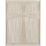 Cuadro Beige Dm-Madera Decoración 57 X 3 X 75 Cm