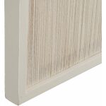 Cuadro Beige Dm-Madera Decoración 57 X 3 X 75 Cm