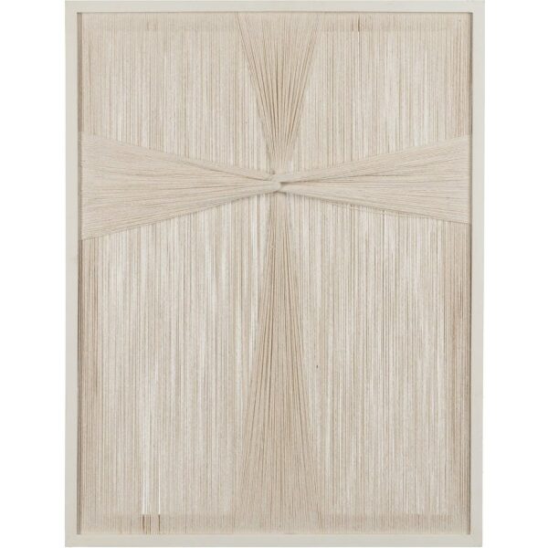 Cuadro Beige Dm-Madera Decoración 57 X 3 X 75 Cm