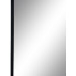 Espejo Negro Aluminio-Cristal Decoración 76 X 3 X 101 Cm