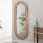 Espejo Vestidor Natural Dm-Cristal 65 X 2,20 X 160 Cm