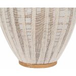 Farol Portavelas Natural-Beige Bambú 36 X 36 X 56 Cm