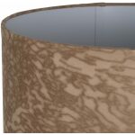 Lámpara Mesa Beige Dorado Cristal 39 X 39 X 68,50 Cm