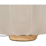 Lámpara Mesa Natural-Beige Metal-Tejido 31,50 X 31,50 X 24,5