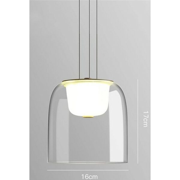 Lampara witten h170 colgante metal cristal led jpg