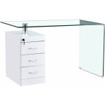 Mesa artemisa cristal curvado cajonera 125x65 cms jpg