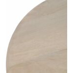 Mesa Centro Blanco Madera-Mdf Salón 75 X 75 X 35 Cm