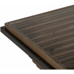 Mesa Centro Natural-Negro Madera-Metal 120 X 60 X 43,50 Cm