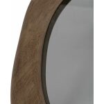 Mesa Centro Natural-Negro Madera-Metal 120 X 69 X 33 Cm