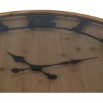 Mesa Centro Reloj Natural Dm-Madera 80 X 80 X 36 Cm