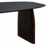 Mesa Comedor Marrón Madera De Mango 200 X 100 X 76 Cm