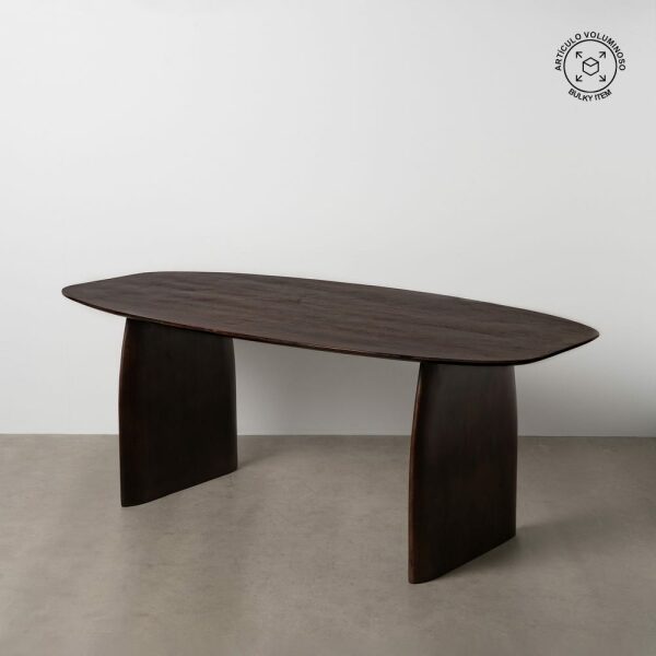 Mesa Comedor Marrón Madera De Mango 200 X 100 X 76 Cm