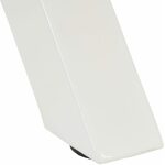 Mesa Comedor Natural-Blanco Dm-Metal 90 X 90 X 76 Cm