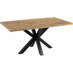 Mesa Comedor Natural-Negro 160 X 90 X 76 Cm