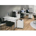 Mesa de oficina work metal bilaminado color platino 120 x 60 cms 3 jpg