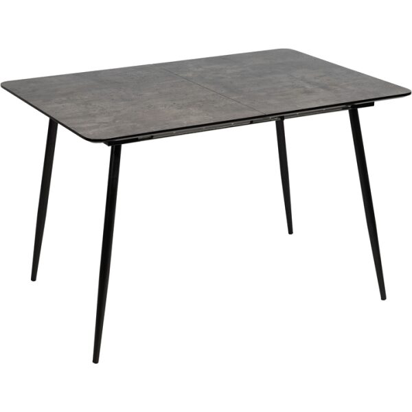 Mesa Extensible Gris Dm-Metal Salón 120 X 80 X 75 Cm