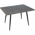 Mesa Extensible Gris Metal-Madera Pax 90 X 60 X 75 Cm