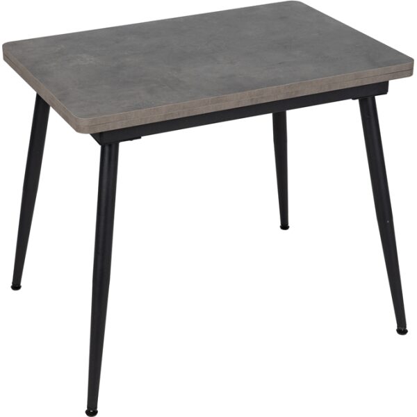 Mesa Extensible Gris Metal-Madera Pax 90 X 60 X 75 Cm