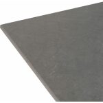 Mesa Extensible Gris-Negro 170 X 90 X 76 Cm