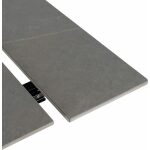 Mesa Extensible Gris-Negro 170 X 90 X 76 Cm