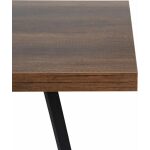 Mesa Extensible Marrón Metal-Madera Pax 138 X 85 X 76 Cm