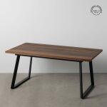 Mesa Extensible Marrón Metal-Madera Pax 170 X 90 X 75 Cm