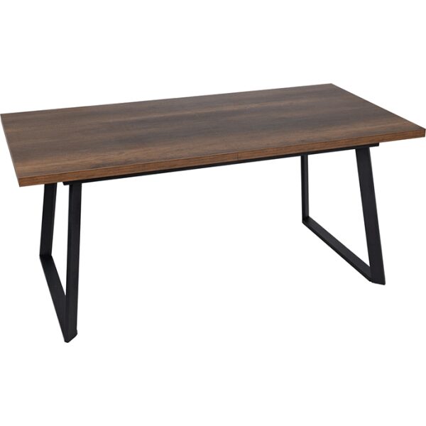 Mesa Extensible Marrón Metal-Madera Pax 170 X 90 X 75 Cm