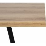 Mesa Extensible Natural Metal-Madera Pax 170 X 90 X 75 Cm