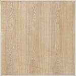 Mesa Natural-Crema Madera 91,50 X 91,50 X 77 Cm