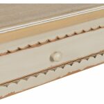 Mesa Natural-Crema Madera 91,50 X 91,50 X 77 Cm