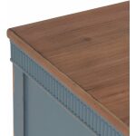 Mesita Azul Madera 50 X 38 X 72 Cm