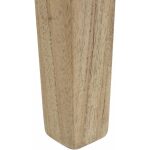 Mesita Natural Madera Mindi Dormitorio 50 X 32 X 72 Cm