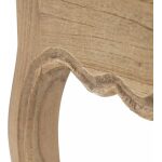 Mesita Natural Madera Mindi Dormitorio 58 X 43 X 70 Cm