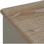 Mesita Taupe Madera 50 X 35 X 60 Cm