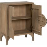 Mueble Recibidor Natural 92 X 46,30 X 117,30 Cm