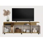 Mueble tv new cristal miel y cacao 183 cms 2 jpg