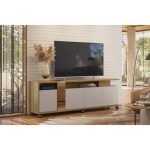 Mueble tv new cristal miel y cacao 183 cms 4 jpg