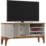 Mueble tv veneza blanco roto y matte 136 cms 1 jpg